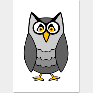 FUNNY Owl Posters and Art